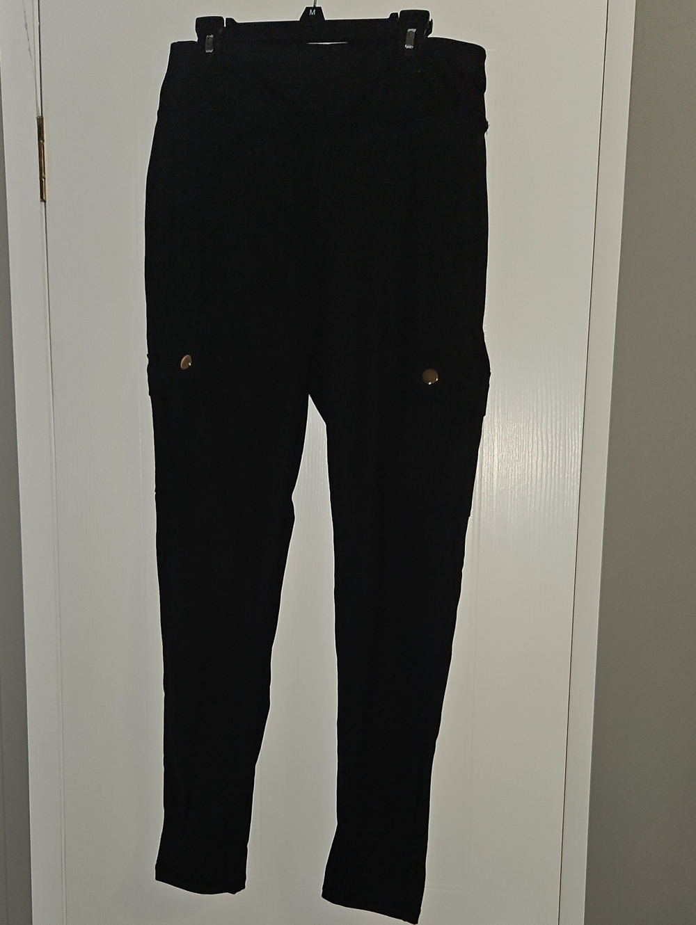 Nwot Black Women's Slim Cargo Pants